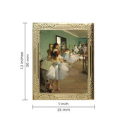 The Dance Class by Edgar Degas Art Frame Pin - Museum Souvenir Fine Art Lapel Pin